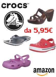 Crocs in offerta