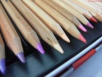 sfondo matite colorate